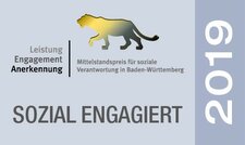 Mittelstandspreis 2019 für soziales Engagement Auszeichnung