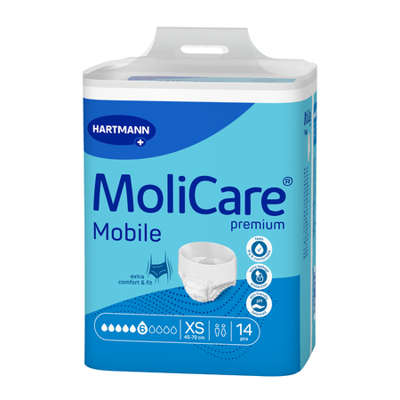 Beutel Hartmann MoliCare Premium Mobile 6 Tropfen XS 14 Stück
