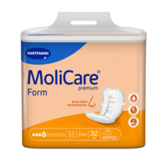 Hartmann MoliCare Premium Form Normal Plus 4 Tropfen Beutel 32 Stueck