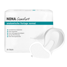 Beutel NONA Comfort anatomische Vorlage Normal - 25 Stück