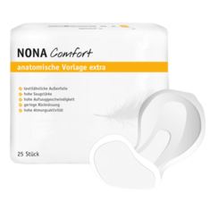 Beutel NONA Comfort anatomische Vorlage Extra - 25 Stück