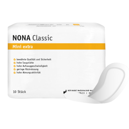 Beutel Slipeinlage NONA Classic Mini Extra Beutel - 10 Stück