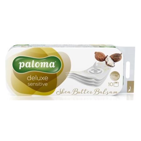 paloma deluxe sensitive Shea Butter Balsam 4-lagiges Toilettenpapier 