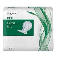 Beutel SEGUNA Form Extra mit 25 Inkontinenzvorlagen