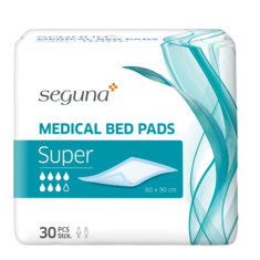 Ein Beutel mit waschbaren Bettschutzeinlagen von SEGUNA